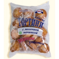 Тортини Кексы 500г*7 молоко