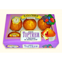 Тортини Кексы 200г*16 лесные ягоды