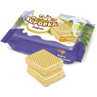 Вафли 'РотФронт ' Коровка 150г*22 Топленое Молоко