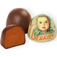 Алёнка крем брюле купол К/О шок.конфеты 250г*14