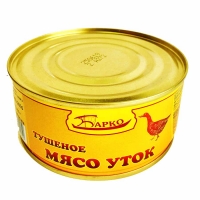 Мясо утки тушеное ж/б ТУ  'Барко ' 300г*36