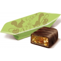 Грильяж в шоколаде РФ шок.конфеты 200г*15