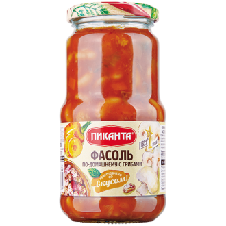 Фасоль по-домашнему с грибами ПИКАНТА  4...