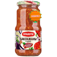 Баклажаны в аджике ПИКАНТА  460г*6