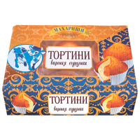 Тортини Кексы 200г*16 вареная сгущенка