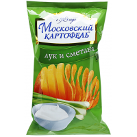 Московский Картофель 60г*12 со вкусом Сметаны и лука