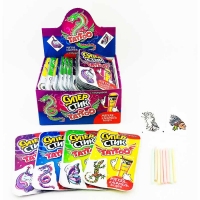 Карамель Канди Клаб Мягкая  5гр*40*(12бл) Супер Стик с тату