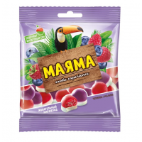 Жевательный мармелад 'Маяма 'Яшкино 70г*50 Малина и черника со сливками
