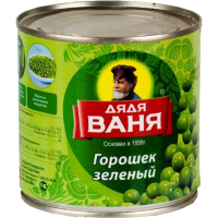 Горошек зеленый Дядя Ваня 400 гр*12