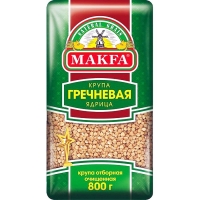 Гречка ядрица быстроразвариваемая  'Макфа ' 800гр*6