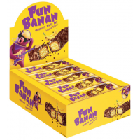 Батончики FUN Banan вафли 35г*15шт*(4бл)