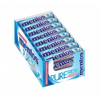 Ментос Pure Fresh жев/резинка 15,5гр*24*...