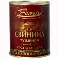 Свинина тушеная  'Барко ' (ГОСТ) 338гр*24