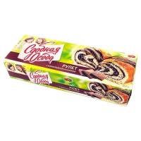 Сдобная Особа Рулет с шоколадом 400г*6