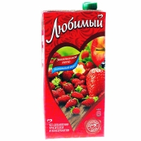 Сок 'Любимый '1,93л*6 Яблоко/ЧРябина/Земляника (напиток)
