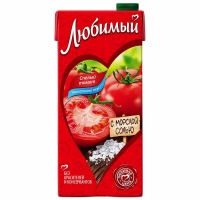 Сок 'Любимый '0,95л*12 Томатный (нектар)