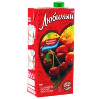 Сок 'Любимый '0,95л*12 Яблоко/Вишня/Черешня (напиток)