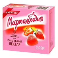 Мармеландия 250г*18 Клубничный нектар