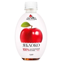 Лимонад Аскания 0,33л*6шт ПЭТ Яблоко