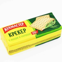 Крекер Кухмастер 270г*16 С луком и укропом
