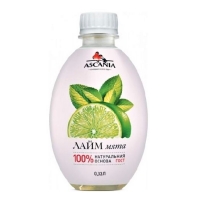 Лимонад Аскания 0,33л*6шт ПЭТ Лайм Мята