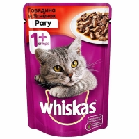 ВИСКАС 75г*28  рагу с говяд/ягненок