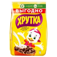 Хрутка готовый завтрак пакет 230гр*6 Шоколадные шарики