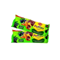 Печенье слоеное Puffitto Яшкино 125гр*16 Черная смородина