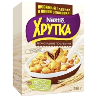 Хрутка готовый завтрак 250гр*16 Подушечки Шоколадные