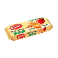 Печенье слоеное Фаготтини Яшкино 125г*16 с Яблочным джемом