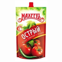 Кетчуп Махеевъ дой-пак 300г*16 Острый томатный