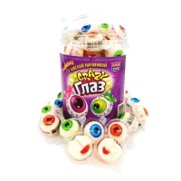 Мармелад Канди Клаб 10гр*30*(20бан) Crazy Глаз с кислой начинкой