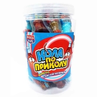 Мармелад Канди Клаб 10гр*30*(20бан) Кола по Приколу с кислой начинкой