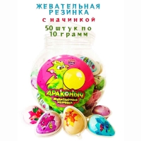 Жевательная резинка Канди Клаб 10гр*50*(12бан) Драконыч