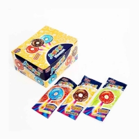 Карамель Канди Клаб Лучистик на неон.палочке 10гр*30*(12бл) Пончик