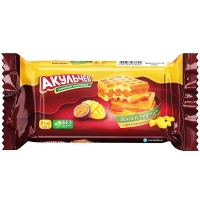 Вафли 'Акульчев 'Венские ' 100г*22 Манго маракуйя