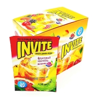 INVITE  растворимый напиток 9гр*24*(8бл) Фруктовый коктейль