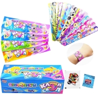 Карамель Канди Клаб Взрывная  1гр*30*(12бл) Приколисты Клэп Слэп браслет с тату