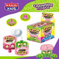 Сахарная пудра Канди Клаб 12гр*36*(12бл) Запудри Мозги с соломинкой
