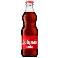 Добрый 0,25л*12 стекло Кола