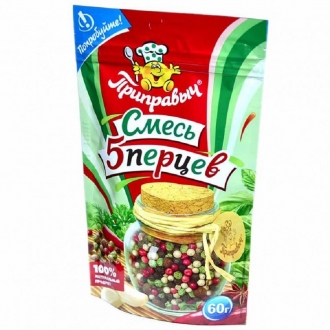 Приправа смесь 5 перцев (горошком) Припр...
