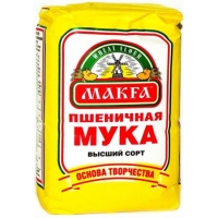 Мука Макфа Высший сорт 2кг*6