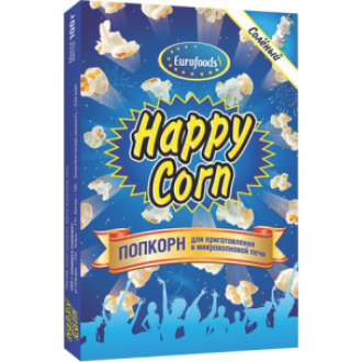 ПопКорн для СВЧ 'Happy Corn ' соленый 10...