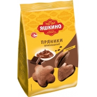 Пряники Яшкино Шоколадные 350г*8