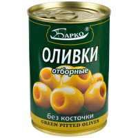 Оливки  'Барко ' б/к 280г/300мл*12 ж/б
