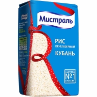 Рис круглый 'Мистраль 'Кубань  900г*12