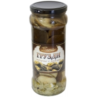 Грибные грузди маринованные 'Барко ' 314мл*12 ст/банке