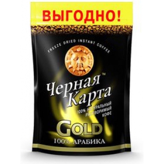 Черная карта Gold м/у кофе 150г*6 ПАКЕТ