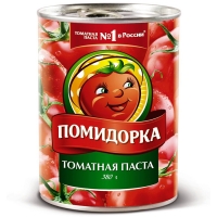 Томатная паста  'Помидорка ' ж/б ключ 380г*12