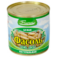 Фасоль белая натуральная ГОСТ  'Барко 'ж/б 400г*12